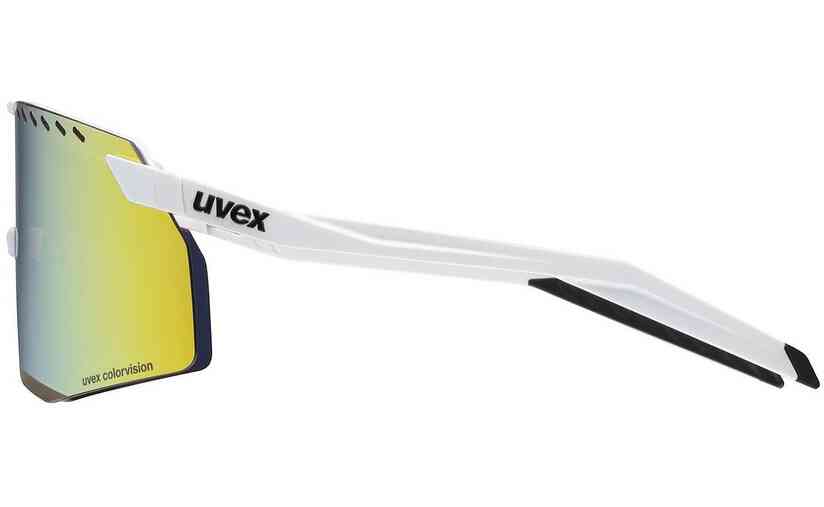 Uvex Pace Stage CV White Matt / Mirror Yellow Fabrikpreis