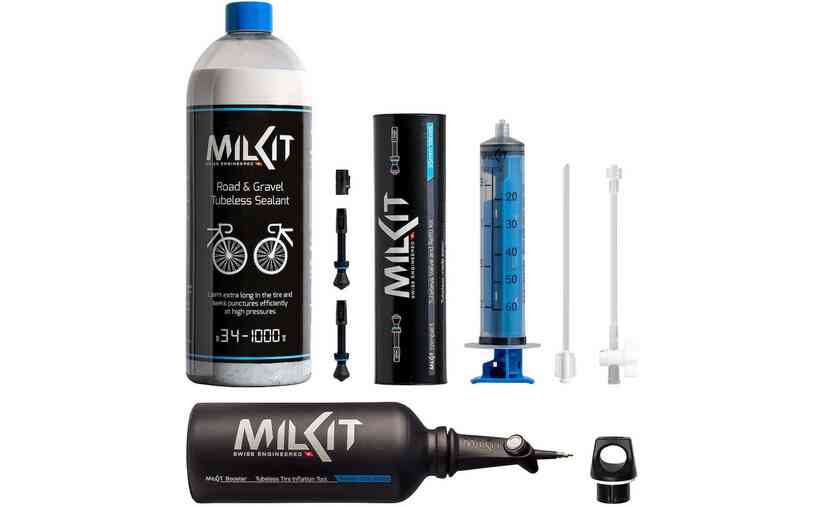 MILKIT Tubeless-Bundle Road & Gravel - 45 mm Ventile Begrenztes Angebot