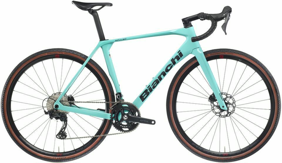 fahrrad-discount Gravelbike Bianchi Impulso Comp GRX 610 Carbon 2025