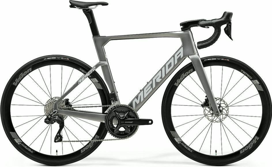 fahrrad-discount Rennrad Merida Reacto 5000 2025 Grau