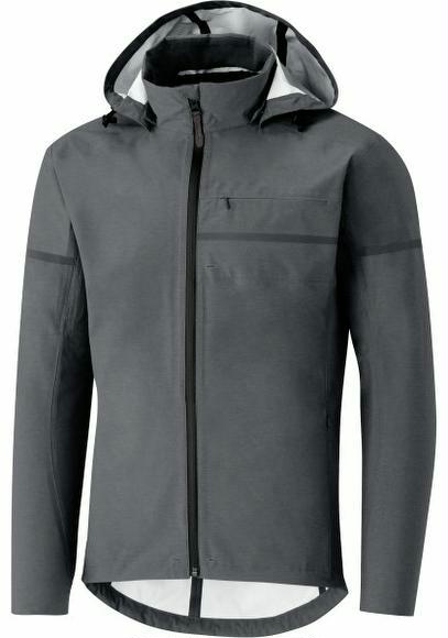 fahrrad-discount Regenjacke Shimano Transit Hardshell Jacket Herren Raven Kostenlose Rückgabe