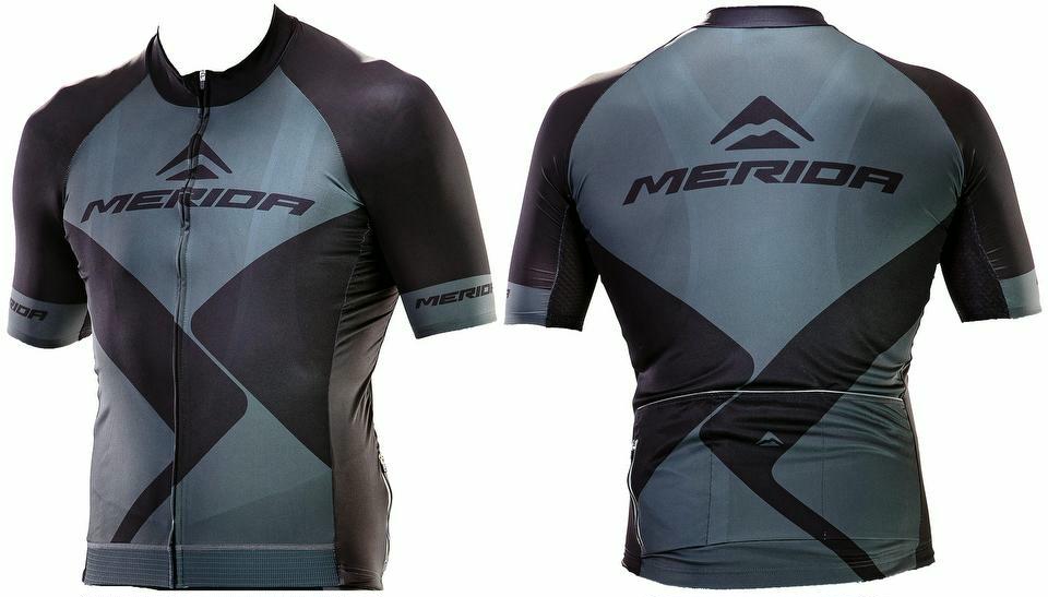 fahrrad-discount Trikot Merida Road Racecut Rhombe kurzarm Rabatte dieses Monats