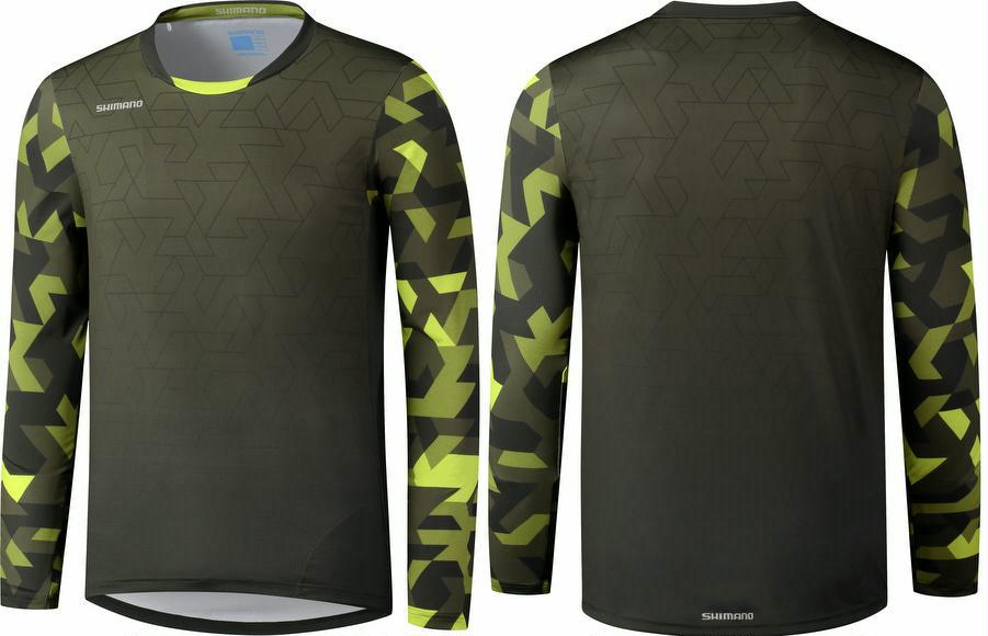 fahrrad-discount Trikot MTB Shimano Myoko L.S. Jersey Langarm Herren Outlet
