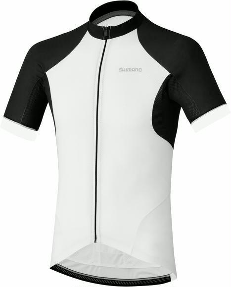 fahrrad-discount Trikot Shimano Escape Jersey Weiß Herren