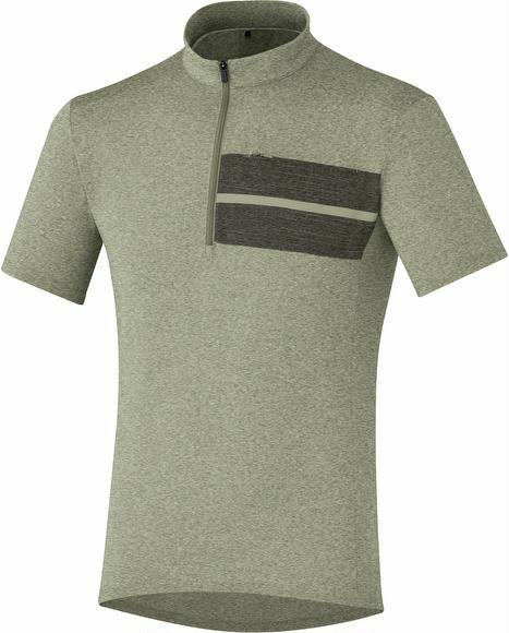 fahrrad-discount Trikot Shimano Pavement Jersey Herren Grün