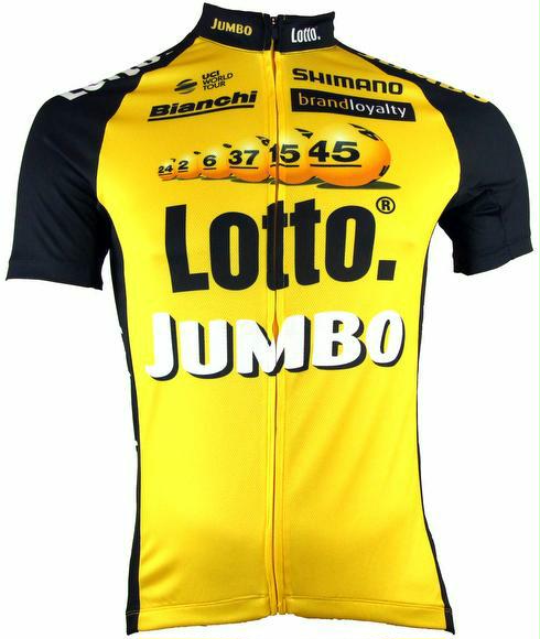 fahrrad-discount Trikot Shimano Print Short Sleeve Jersey Team Lotto