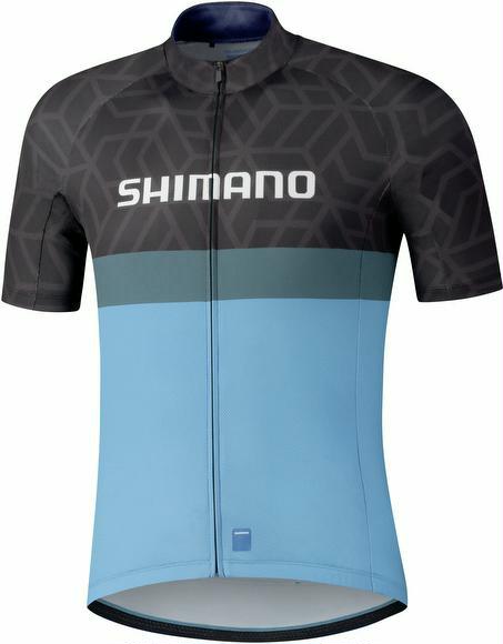 fahrrad-discount Trikot Shimano Team Jersey Herren Blau
