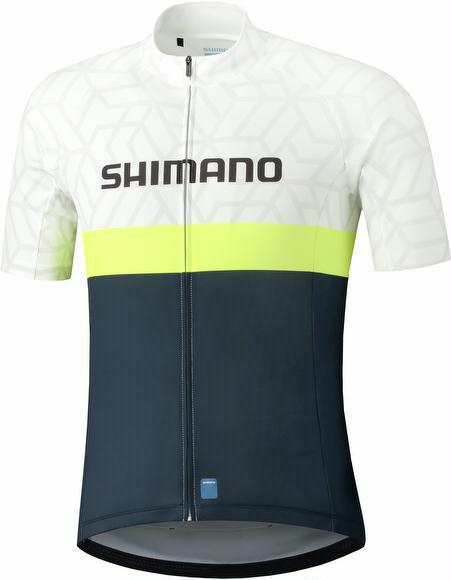 fahrrad-discount Trikot Shimano Team Jersey Herren Weiß