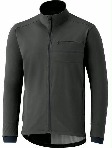 fahrrad-discount Windjacke Shimano Transit Softshell Jacket Herren Raven