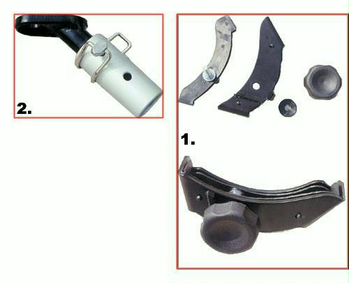 fahrrad-discount Anhängerkupplung für Blue Bird Anhänger
